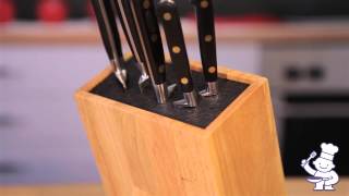 Grunwerg Universal Knife Block  BLK682 [upl. by Lativa]