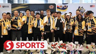 National badminton teams press conference at KLIA [upl. by Saba]