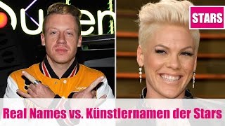 ECHT So heißen die STARS wirklich Die Real Names der Stars Teil 2 [upl. by Kina]