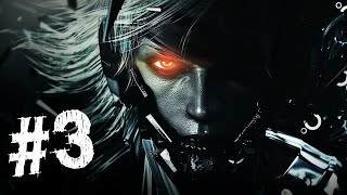 Metal Gear Rising Revengeance Gameplay Walkthrough Part 3  Bladewolf  Mission 2 [upl. by Gilburt]