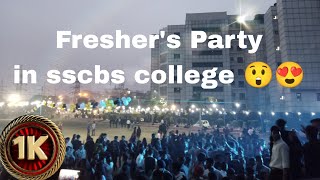 Freshers party at SSCBS College😲 😍du sscbs [upl. by Lekram]