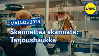 Skannattaa Skannata Tarjoushaukka  Lidl Suomi [upl. by Venuti]