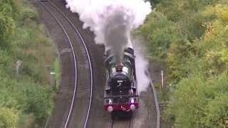 THE FASTEST Mainline Steam Trains 2013 [upl. by Jamille765]