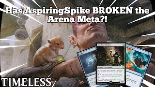 Has AspiringSpike BROKEN the Arena Meta  Bant Control  Timeless  MTG Arena [upl. by Edmee]