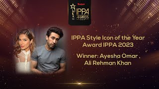 IPPA Style Icon of the Year Award – IPPA 2023 [upl. by Gerrilee]