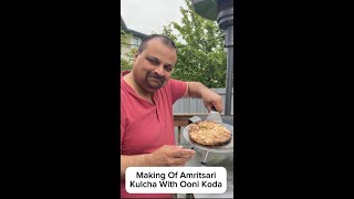 Making Of Amritsari Kulcha In Ooni Koda Pizza Oven [upl. by Gnoix]