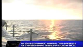 Philippines protests Chinese ships in Ayungin Shoal [upl. by Verada953]