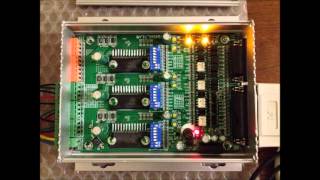 Testing TB6560 Stepper Driver with USB SmoothStepper Mach3 and Changzhou Longs 23HS9430B Motors [upl. by Oicnedif]