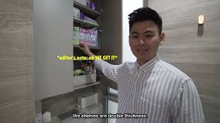 Seletar Park Residences  Home Tour  Singapore Condominium [upl. by Suirtimed930]