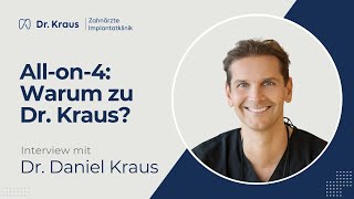 🦷 FAQ Warum bei Allon4 in die Dr Kraus Implantklinik 🤔  Dr Daniel Kraus [upl. by Acinnej]