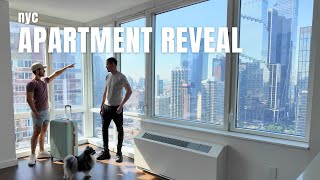 NYC Apartment Tour  Reveal Packing amp Moving to a NYC Apartment  Life in NYC [upl. by Reppep]