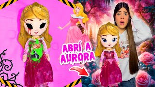 ABRI un PELUCHE de Aurora La Bella Durmiente y me dijo QUE si DUERMO no despertaré👑🟢  Ani Cat😻 [upl. by Sullecram222]