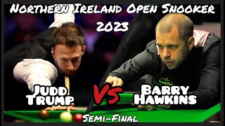 Judd Trump vs Barry Hawkins  Northern Ireland Open Snooker 2023  SemiFinal [upl. by Groark306]