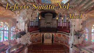 Lefevre Clarinet Sonata No1Mov1 Ocarina cover [upl. by Neerihs]