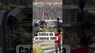 Caótico día en el bulevar 2000 de Tijuana [upl. by Aikehs]