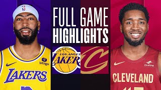 Game Recap Lakers 121 Cavaliers 115 [upl. by Airtap]