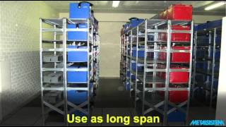 Metalsistem Archive Shelving Storage [upl. by Aenea]