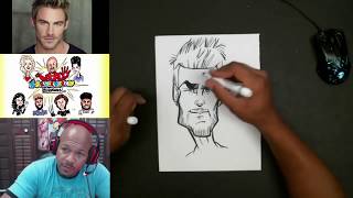 How To Draw Basic Caricature Head Shapes [upl. by Fry]