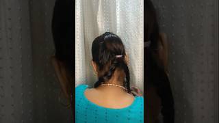 Simple low bun hairstylelowbunhairhairstyle [upl. by Kristi633]