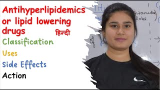 Antihyperlipidemics or lipid lowering drugs  Classification  Uses  Side Effects  Adverse Effects [upl. by Elaval]