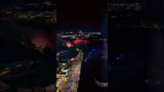 Exclusive Nighttime Views of Niagara Falls from Hilton [upl. by Nayr]