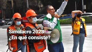 Simulacro2023  ¿En qué consiste el simulacro 2023 extranjeros en México desconocen las acciones [upl. by Nniuqal]