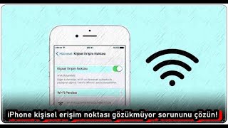 iPhone Kişisel Erişim Noktası Gözükmüyor Sorununu Çözmenin 9 Yolu [upl. by Solrak9]