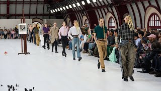 LOEWE Spring Summer 2025 men’s runway collection [upl. by Lamson]