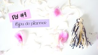 DIY 4  Bijou de planner [upl. by Nolrak]