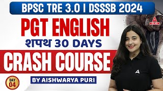 BPSCDSSSB PGT English Literature Crash Course 4  English Literature By Aishwarya Puri [upl. by Comyns218]