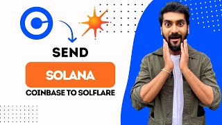 How to Send Solana From Coinbase to Solflare Wallet Best Method [upl. by Yffub]