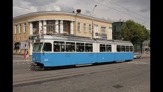 Swiss trams in Vinnitsa Ukraine  maxfolkwebnet [upl. by Latoya]