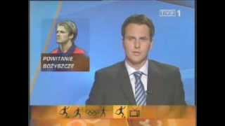 TVP1Wiadomości sportowe z 1 lipca 2003 [upl. by Haelem357]