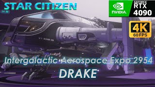 Star Citizen IAE 2954  Drake Full Visit No Commentary [upl. by Eibbor]