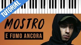 TUTORIAL Mostro feat Ultimo  E Fumo Ancora  Piano Tutorial con Synthesia [upl. by Ahseel568]