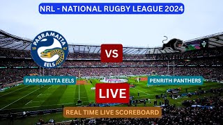 Eels Vs Panthers LIVE Score UPDATE Today 2024 NRL National Rugby League Round 23 Match Aug 09 2024 [upl. by Aicirtam]