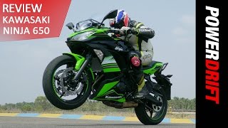 Kawasaki Ninja 650 2017  A Notch Higher  PowerDrift [upl. by Casmey361]