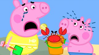 The Cheeky Crab 🦀 🐽 Peppa Pig and Friends Full Episodes [upl. by Elaynad811]