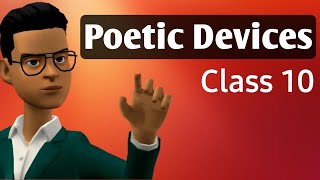 Poetic Devices Class 10  Figures of Speech  Literary Devices boardexam2024 [upl. by Kantos]