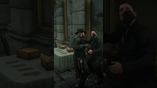 Beating a racist in Saint Denis Red Dead Redemption 2 arthurmorgan rdr gaming rdr2 rdrfunny [upl. by Yrelle]