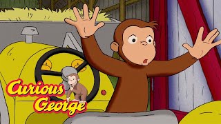 The Runaway Tractor 🐵 Curious George 🐵 Kids Cartoon 🐵 Kids Movies 🐵 Videos for Kids [upl. by Ayel]