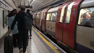 London Underground Northern Line 1995 Stock Trains At Moorgate 23 April 2024 [upl. by Aneev]