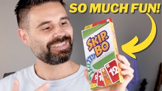 Family Fun Skip Bo Card Game Review [upl. by Ogdon]