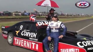 Marcos Di Palma dio una vuelta con su chevy en Olavarria [upl. by Annelak154]