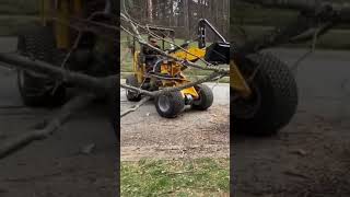 Schäffer Wheel Loader With A Grapple From Branch Mamager Attachments 🪝 [upl. by Eldwun]