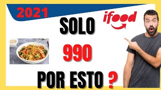 🤑Aprende Como Pedir ▶COMIDA GRATIS en IFOODifood 990 FUNCIONA [upl. by Elnora]