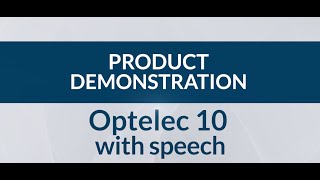 A Demonstration of the Optelec Compact 10 HD with Speech Portable CCTV [upl. by Yekcin]