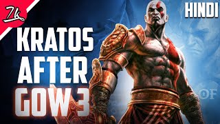 How Kratos Survived after Gow 3 Hindi [upl. by Noirod]