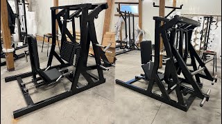 GYMEQUIPEU  Horizontal Leg Press Machine D4  Factory [upl. by Horace]