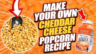 Cheddar Cheese Popcorn Recipe in the Kettle Corn Machine [upl. by Chaffin]